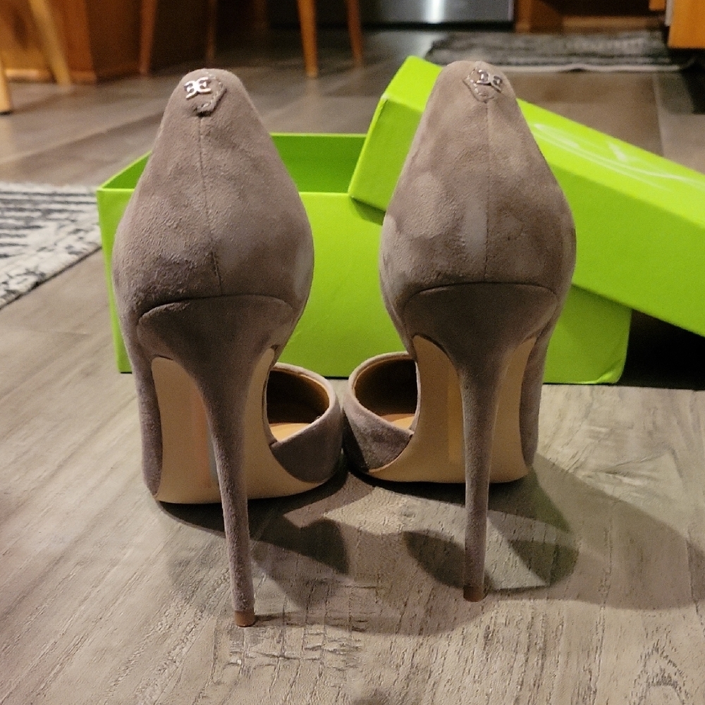 Sam Edelman Taupe Heels - Picture 5 of 6